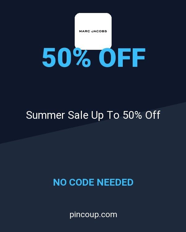 Marc Jacobs coupon: Summer Sale Up To 50% Off