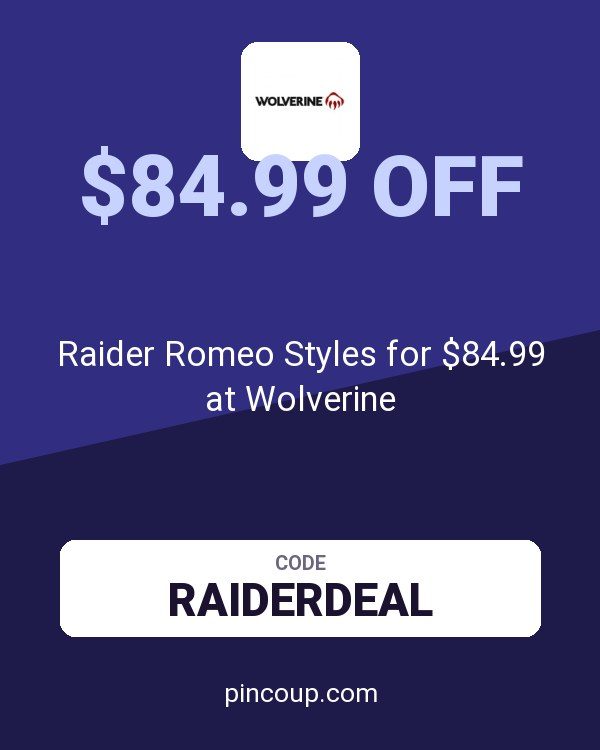 Raider Romeo Styles for $84.99 at Wolverine