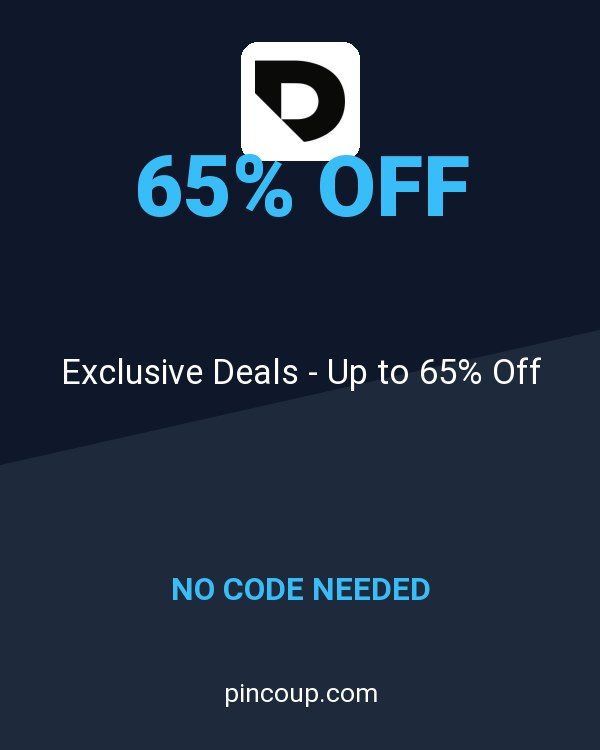 Drop coupon: Exclusive Deals - Up to 65% Off