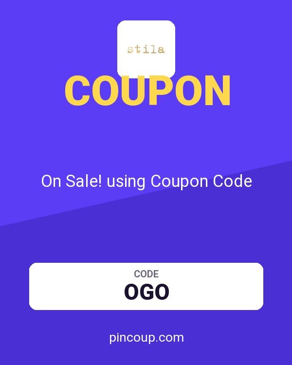 Stila Cosmetics: On Sale! using Coupon Code