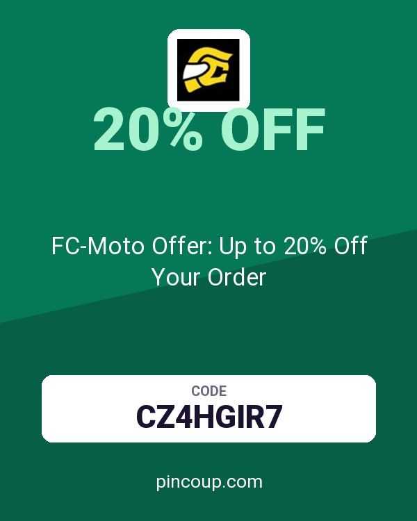 FC-Moto DK coupon: FC-Moto Offer: Up to 20% Off Your Order