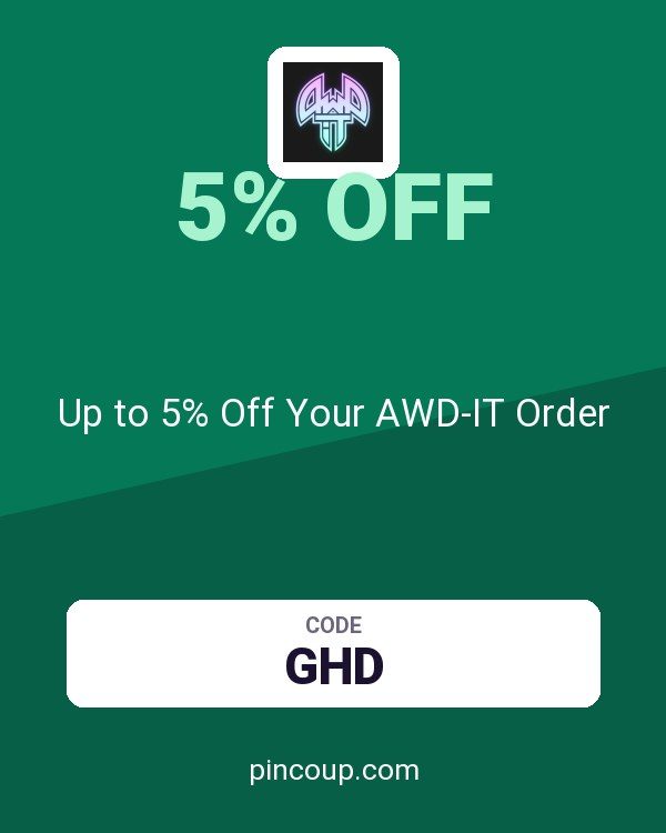 Up to 5% Off Your AWD-IT Order