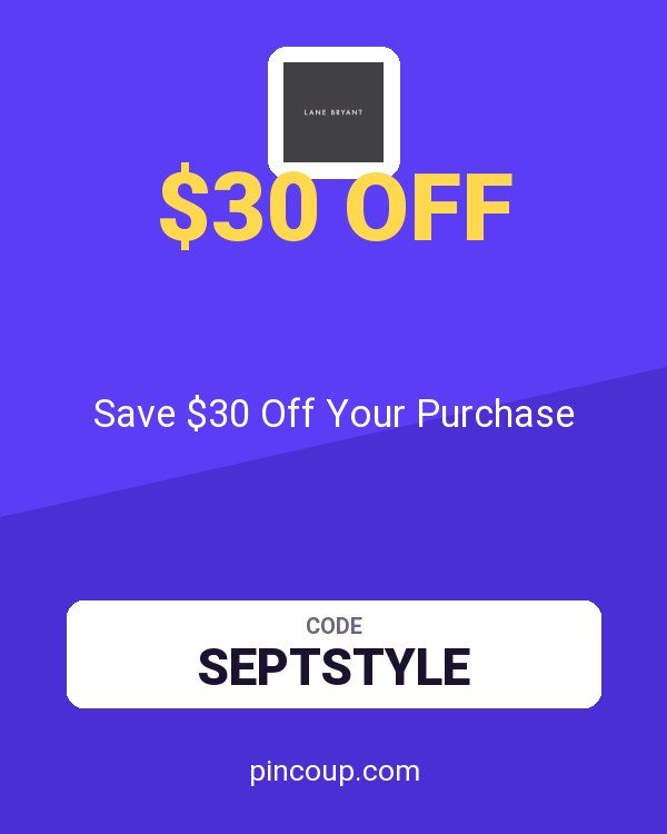 Lane Bryant coupon: Save $30 Off Your Purchase