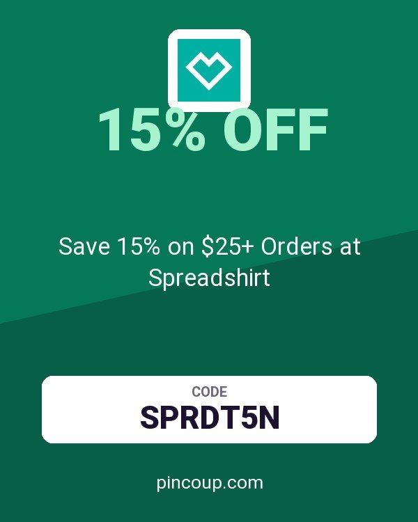 Save 15% on $25+ Orders at Spreadshirt
