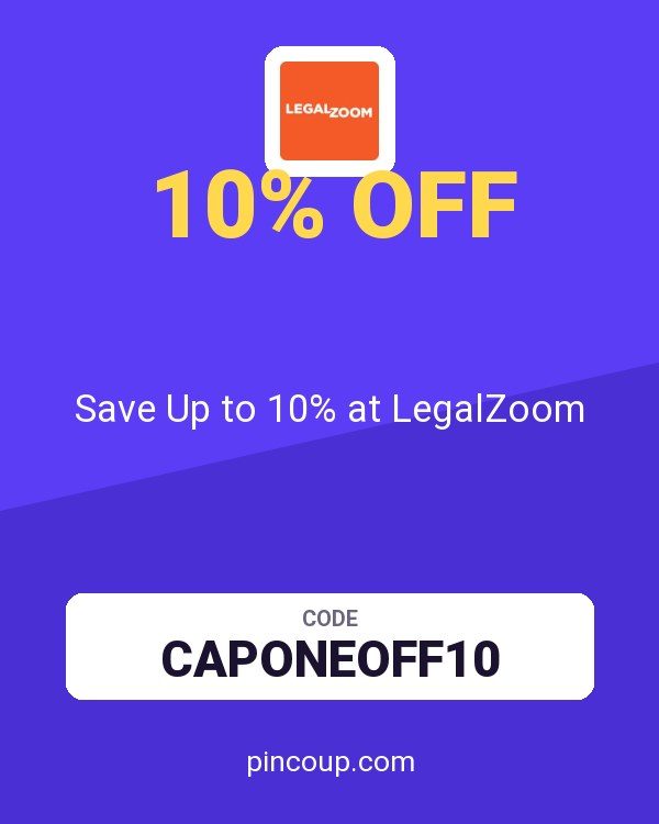 Save Up to 10% at LegalZoom