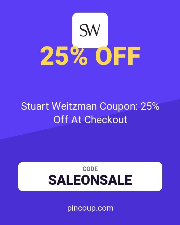 Stuart Weitzman Outlet: Stuart Weitzman Coupon: 25% Off At Checkout