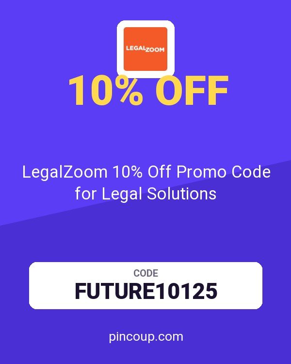 LegalZoom 10% Off Promo Code for Legal Solutions