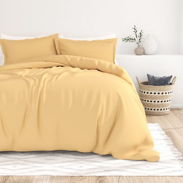 3-Piece Essential Duvet Cover Set (Sale) at Linens and Hutch