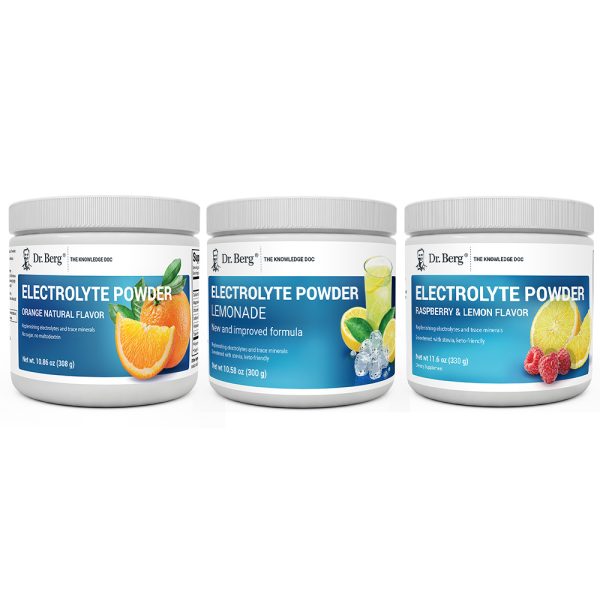 Electrolyte Powder Bundle with Potassium and Magnesium - 150 Servings at Dr. Berg