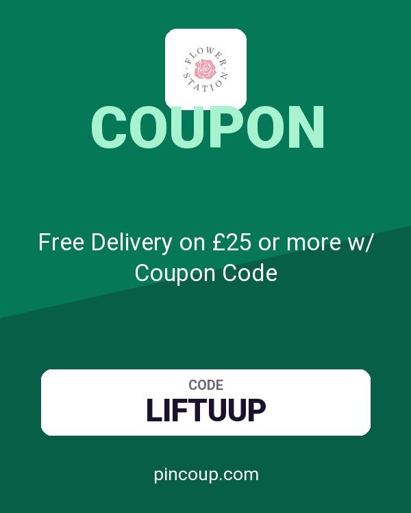 Flower Station Ltd: Free Delivery on £25 or more w/ Coupon Code