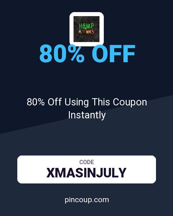 Hemp Bombs: 80% Off Using This Coupon Instantly