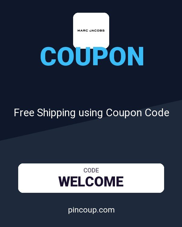 Marc Jacobs: Free Shipping using Coupon Code
