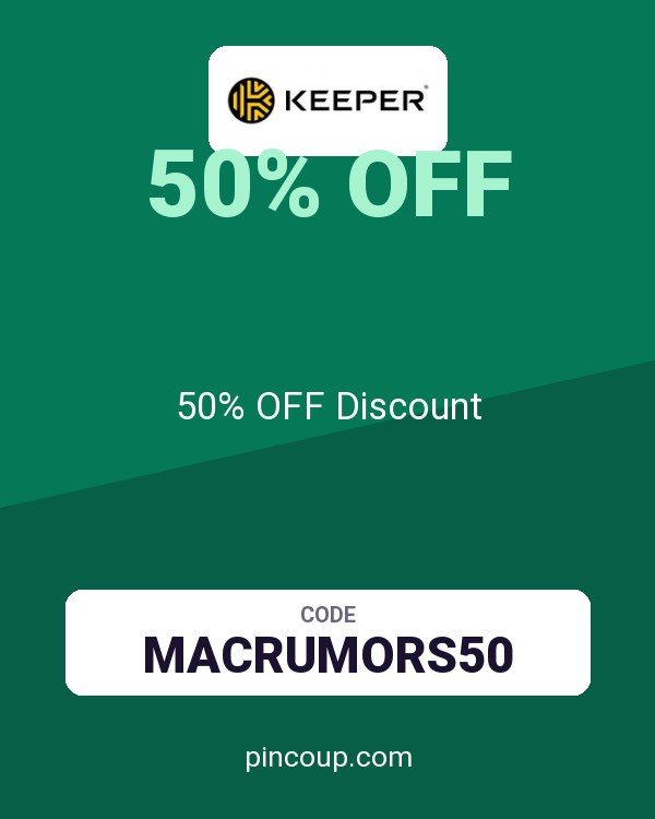 Keeper Security Many GEOs coupon: 50% OFF Discount