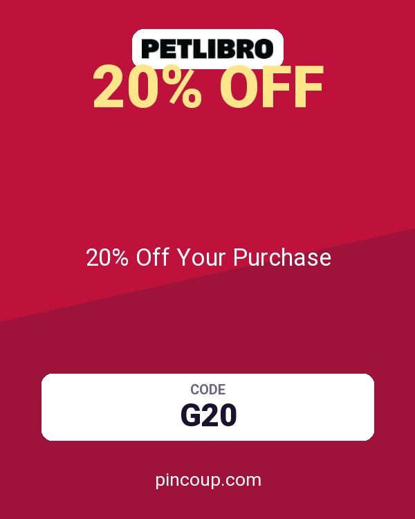 Petlibro coupon: 20% Off Your Purchase