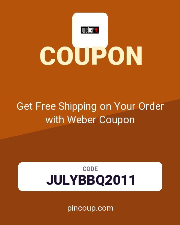 Weber Inc.: Get Free Shipping on Your Order with Weber Coupon