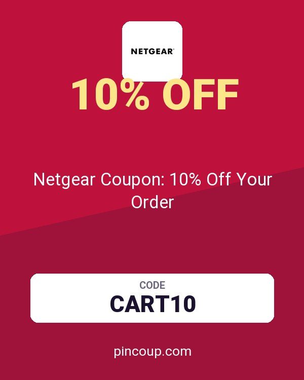 Netgear FR: Netgear Coupon: 10% Off Your Order