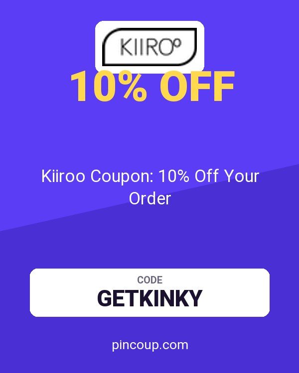 Kiiroo Coupon: 10% Off Your Order