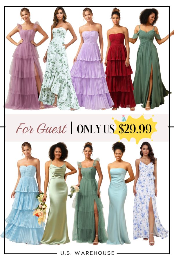 [U.S. WAREHOUSE ] Wedding Party Dresses - Random Color & Random Style - ONLY $29.99 - US8 at Zapaka