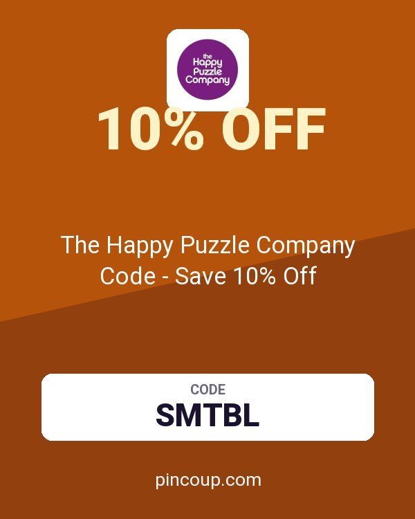 The Happy Puzzle Company Code - Save 10% Off