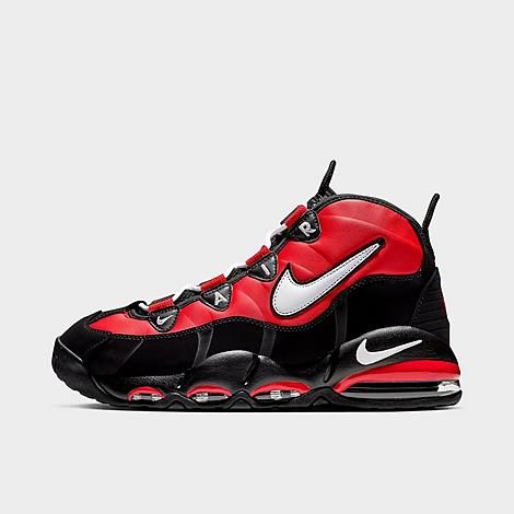 Nike Men's Air Max Uptempo '95 Basketball Shoes in Varsity Red/Black/White Size: 8.5 at JD Sports