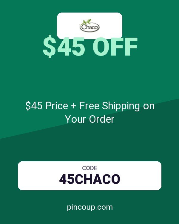 Chacos coupon: $45 Price + Free Shipping on Your Order