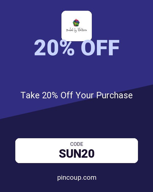 Baked by Melissa coupon: Take 20% Off Your Purchase