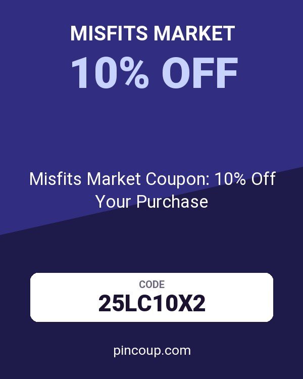Misfits Market Coupon: 10% Off Your Purchase