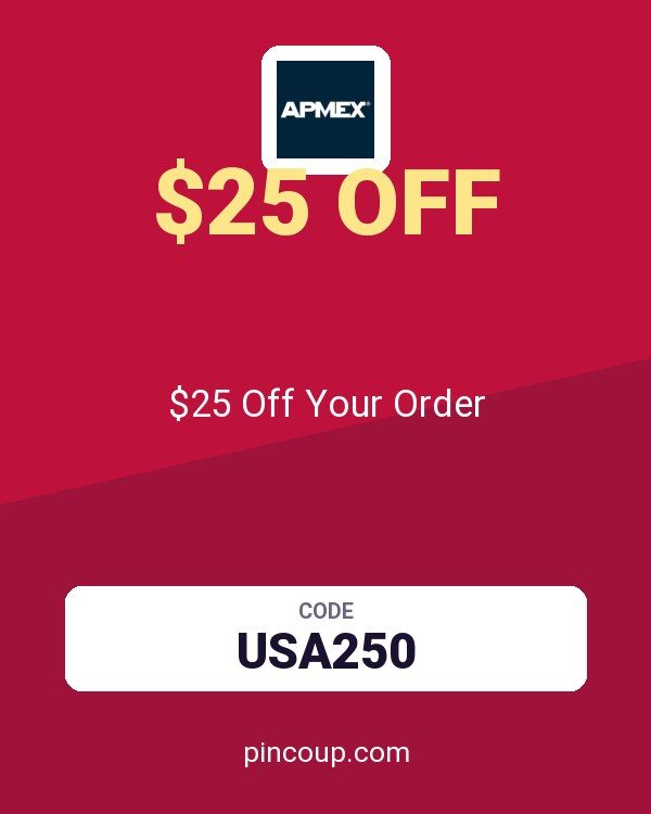 APMEX® coupon: $25 Off Your Order