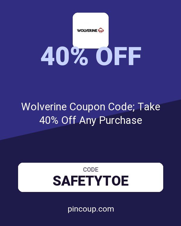 Wolverine Coupon Code; Take 40% Off Any Purchase