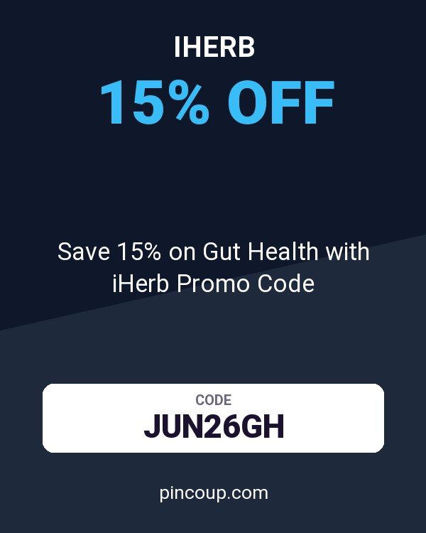 Save 15% on Gut Health with iHerb Promo Code