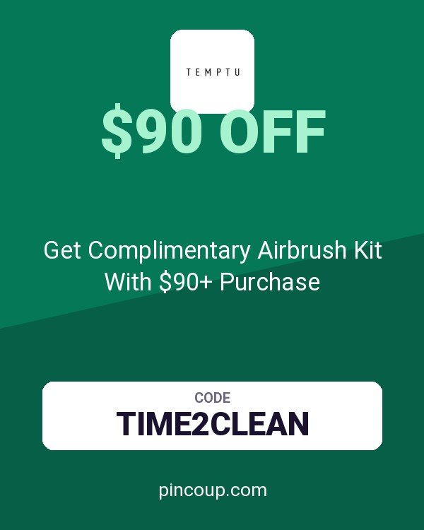 TEMPTU PRO coupon: Get Complimentary Airbrush Kit With $90+ Purchase