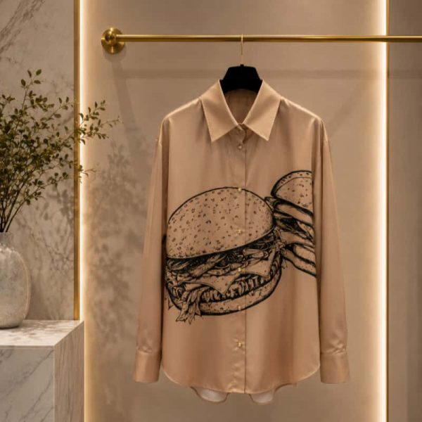 61C-2026 New Arrival / Printed Shirt / Understated Luxury / Sophisticated & Elegant / Premium Quality / Versatile at AliExpress