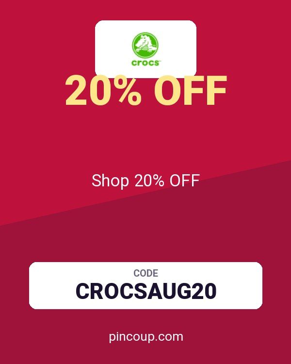 Crocs coupon: Shop 20% OFF