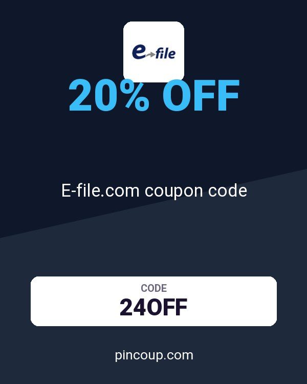 E-file.com coupon code