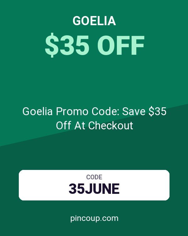 Goelia Promo Code: Save $35 Off At Checkout