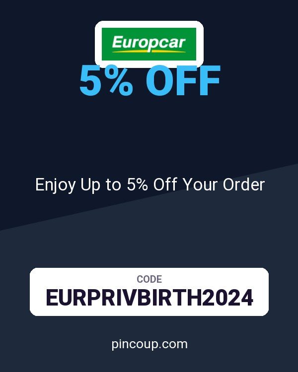 Europcar_AU NZ coupon: Enjoy Up to 5% Off Your Order
