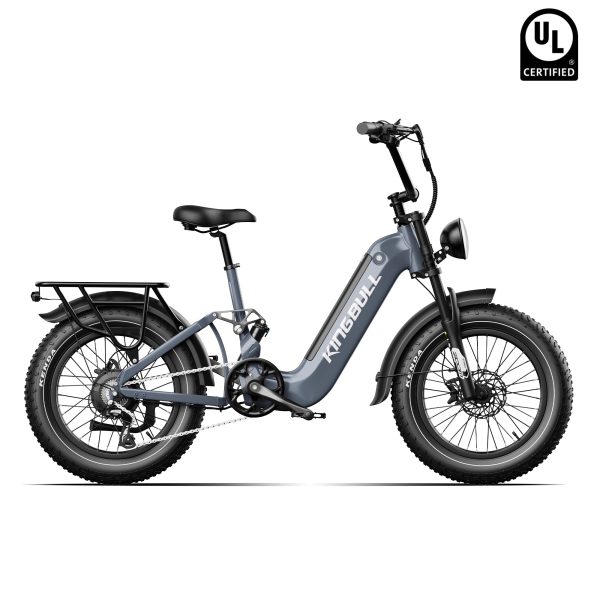 Jumper Go | 20" Full Suspension All Terrain Electric Bike - Space Gray / Ebike Only at Kingbull Electric Bikes