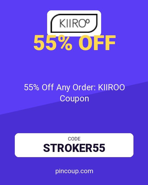 55% Off Any Order: KIIROO Coupon