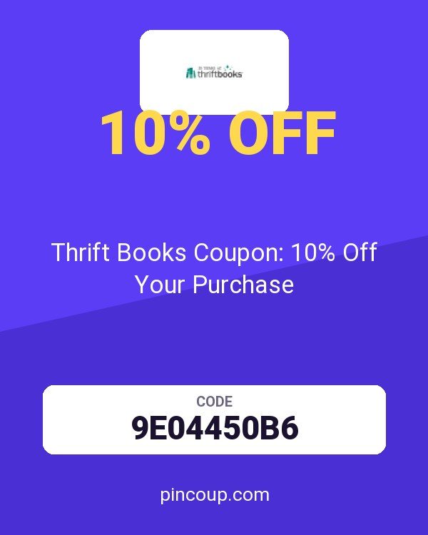 Thrift Books Coupon: 10% Off Your Purchase