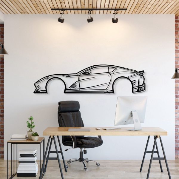 2022 812 Competizione Metal Car Wall Art - MT0774 - 54.3" - 137 cm at Modello Turbo LLC