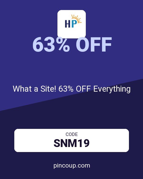 Herbspro coupon: What a Site! 63% OFF Everything