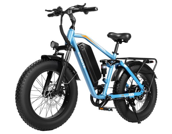 Eskute® M300F All-Terrain Electric Bike - Blue / Bike at Eskute Ebikes