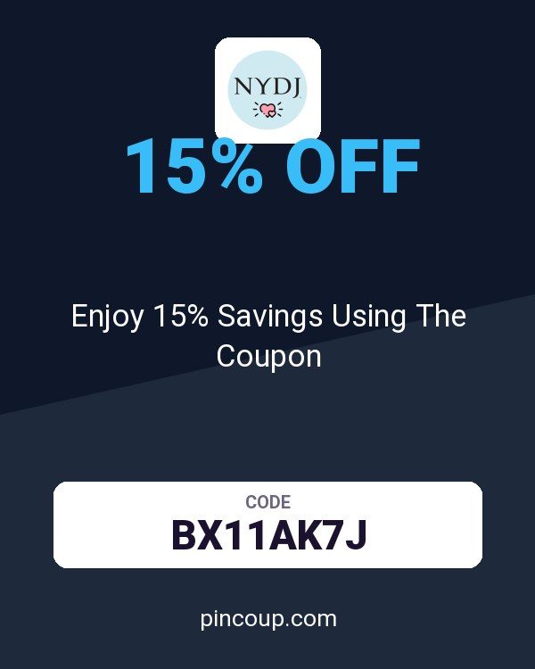 NYDJ: Enjoy 15% Savings Using The Coupon