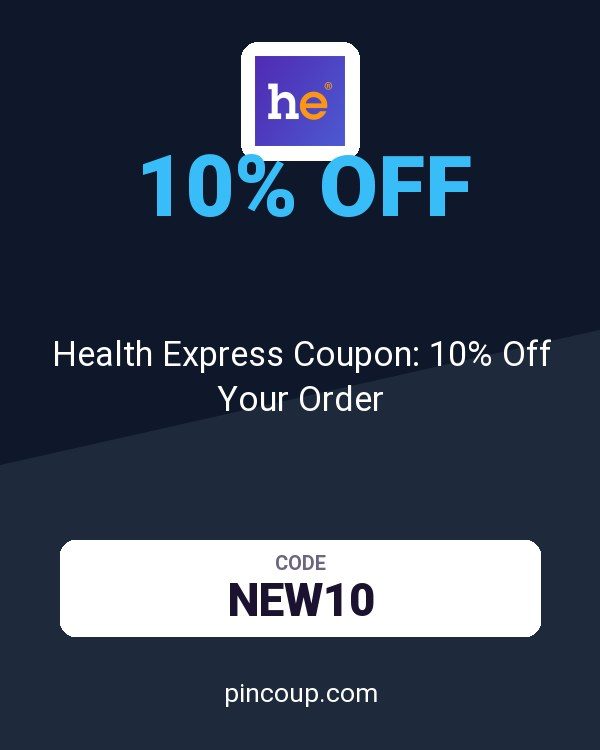 Health Express Coupon: 10% Off Your Order