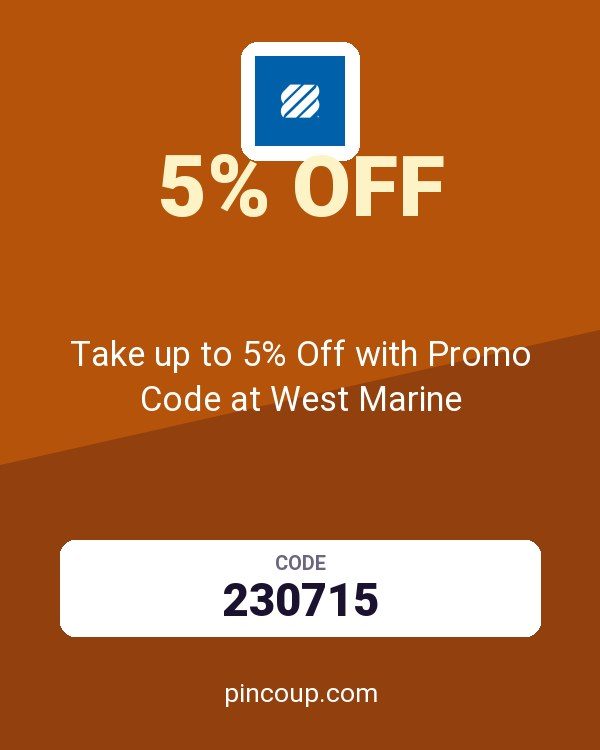 Take up to 5% Off with Promo Code at West Marine