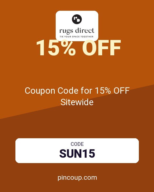 Rugs Direct: Coupon Code for 15% OFF Sitewide