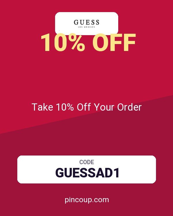 Guess coupon: Take 10% Off Your Order