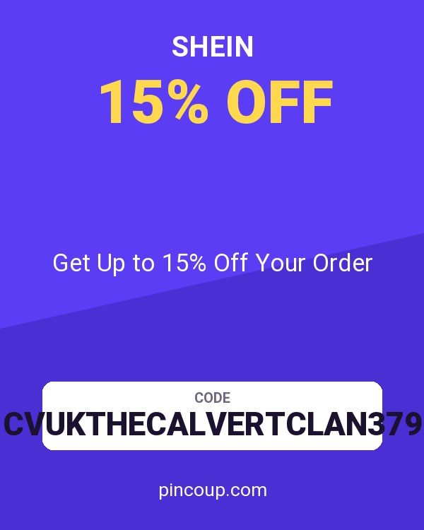 SHEIN coupon: Get Up to 15% Off Your Order