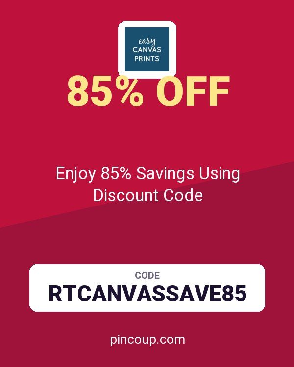Easy Canvas Prints coupon: Enjoy 85% Savings Using Discount Code