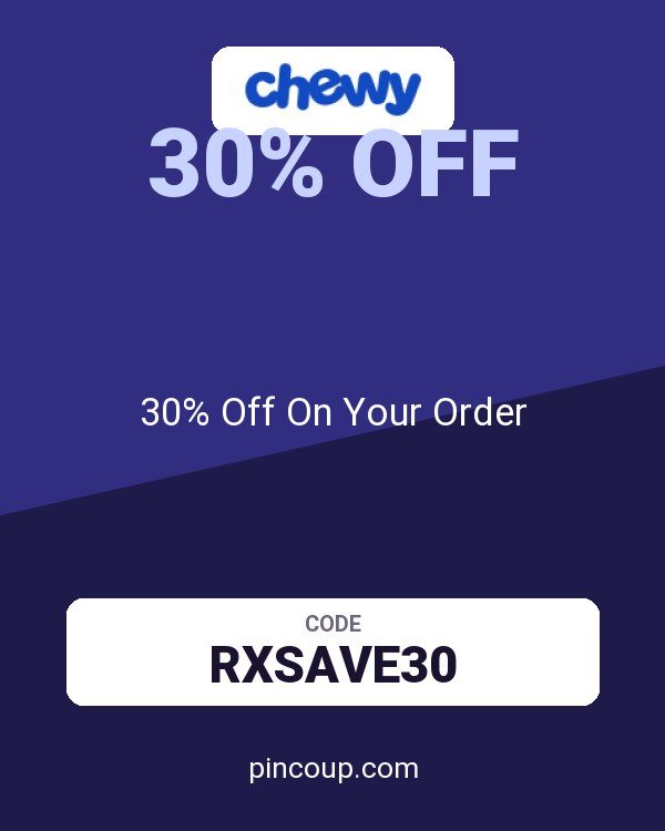 Chewy.com coupon: 30% Off On Your Order